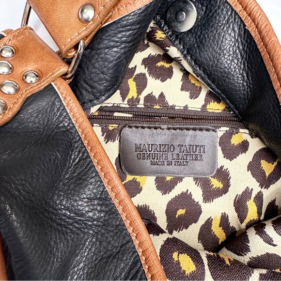 Maurizio Taiuti Italian Leather Bag - Picture 4 of 6